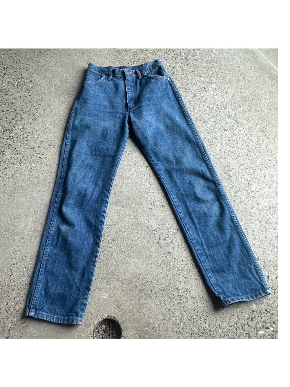 Wrangler Women's 28" Jeans Blue Straight Leg Vintage